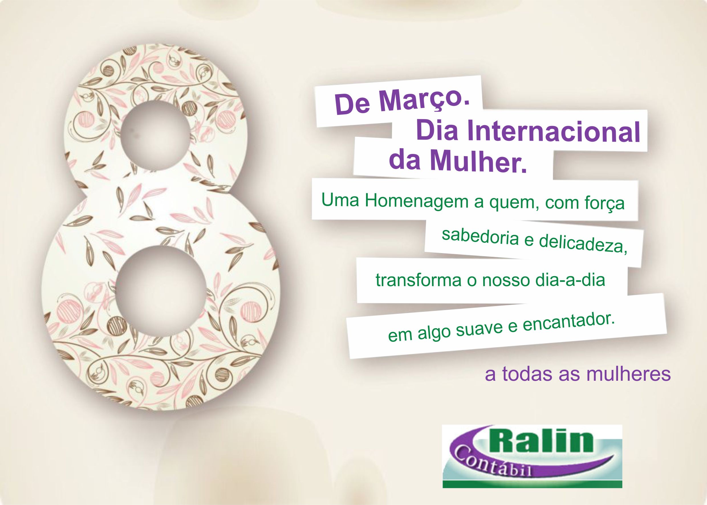 internacional da mulher ralin contabil